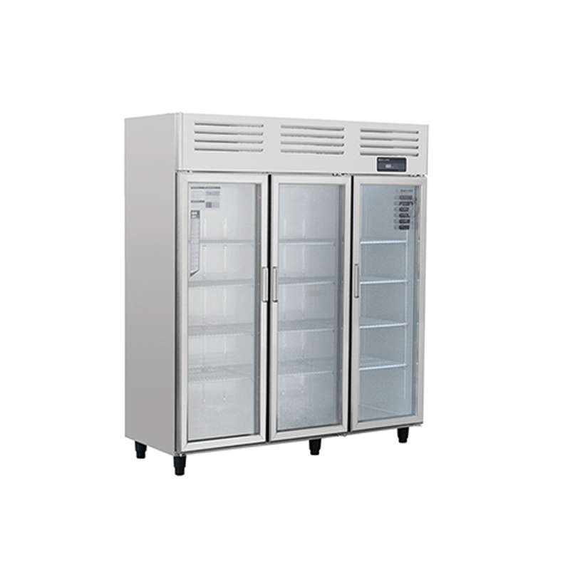 美款三门展示柜