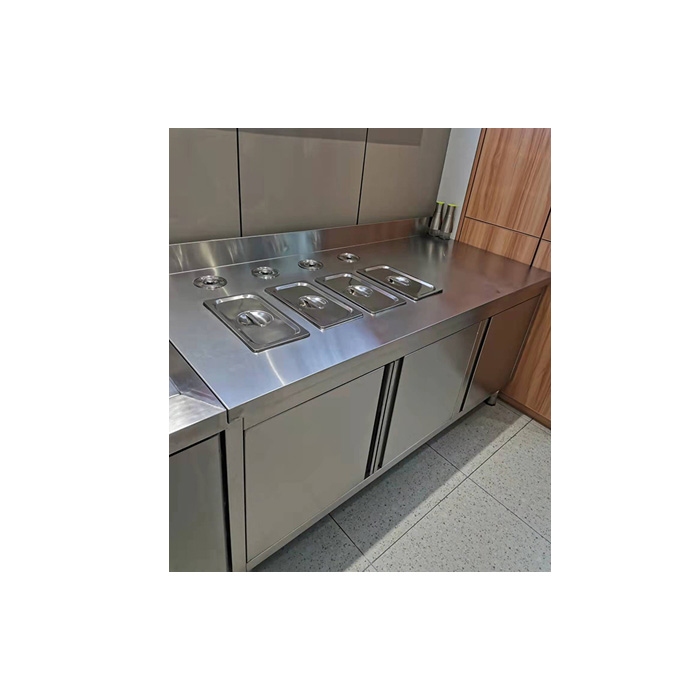 dexipu包子店明档自助凉菜台