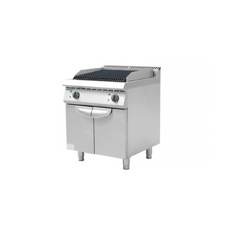 电火山石烧烤炉连柜座